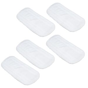 pssopp 5pcs floor mop refill steam mop replacement pads professional cloth replacement microfiber mop refill for secura em 516