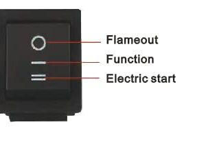 Velodi Start On Off Switch Replacement Fits Harbor Freight Predator 7000/8750 Watt 63086 63085 63087