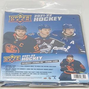 2021-22 Upper Deck Series 1 Hockey Starter Kit Binder Set