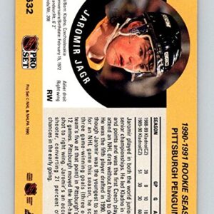 1990-91 Pro Set #632 Jaromir Jagr RC Rookie Pittsburgh Penguins NHL Hockey Trading Card