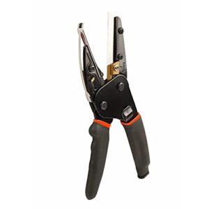 multipurpose box cutter heavy duty - utility scissors all purpose heavy duty,industrial grade,6 in 1 with safety lock and thread trimming,non-slip handle universal cutting tool