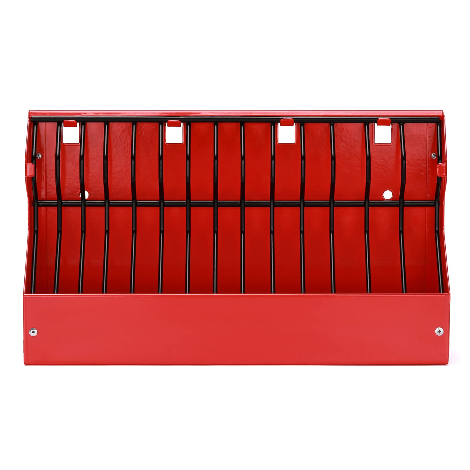 Mayouko 14 Slots Pliers Rack Organizer, For Standard & Smaller Pliers, All Steel, Fits in Toolbox Drawer, Chest, Pegboard, Tilt Feature