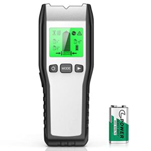 stud finder wall scanner - upgrade 5 in 1 electronic wall wood metal stud finder