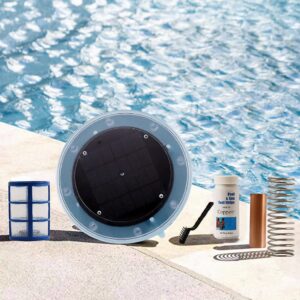 awsine solar pool ionizer swimming water cleaner purifier