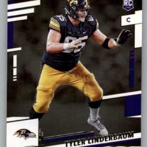 2022 Panini Prestige #366 Tyler Linderbaum RC Rookie Baltimore Ravens NFL Football Trading Card