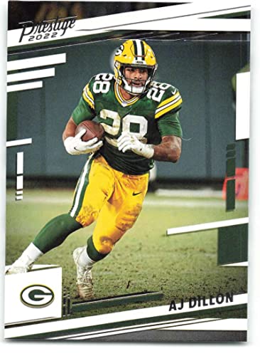 2022 Panini Prestige #106 AJ Dillon Green Bay Packers NFL Football Trading Card