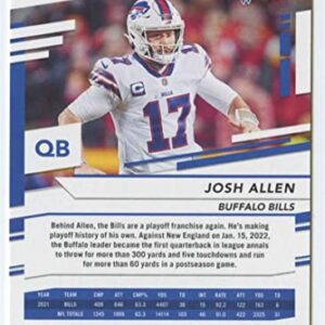 2022 Panini Prestige #29 Josh Allen Buffalo Bills NFL Football Trading Card