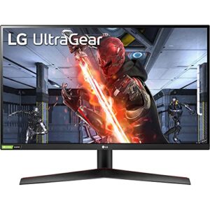 LG 27GN800-B 27" Ultragear QHD IPS 144Hz 16:9 G-SYNC HDR Monitor Bundle with Deco Gear Wired Gaming Mouse and Deco Gear Large Extended Pro Gaming Mouse Pad