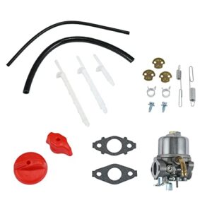 yomoly carburetor compatible with craftsman 7.5hp snow thrower model 536.881750 536881750 replacement carb