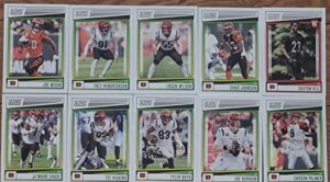 2022 panini score football cincinnati bengals team set gift pack 2022 score team plus bonus bengals set 2010-2022