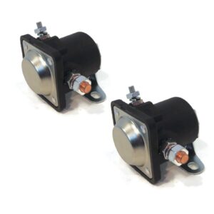 the rop shop | [pack of 2] motor control 12v motor solenoid, 1306070 for maxim 412301 plow