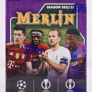 2021/22 Topps UEFA Champions League Merlin Chrome Soccer BLASTER box (8 pks/bx)