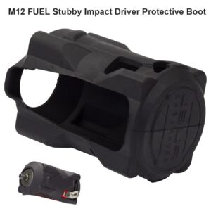 SZHY-LINK Impact Protective Boot, FUEL Impact Driver Protective Boot for FUEL 3/8 in. and 1/2 in, Stubby impact wrenches 2554, 2555, 2555P