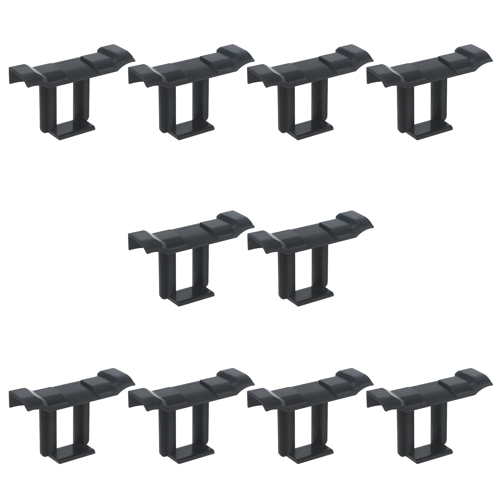 10Pcs Solar Panel Drainage Clips Roof Solar Panel Frame Cleaning Clips Photovoltaic Panel Water Guide & Mud Clamp Auto Remove Stagnant Water