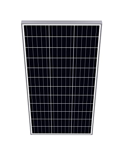 SUNTHYSIS 12 Volt Solar Panel, 100W Monocrystalline Solar Panel, 22% High Efficiency Monocrystalline PV Module Power Charger for RV Marine Rooftop Farm Battery