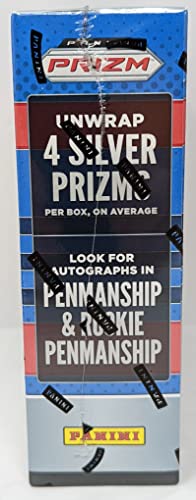 2021-2022 Panini Prizm NBA Basketball Mega Box - 10 Exclusive Pink Ice Prizms + 4 Silver Prizms (54 Cards Total)