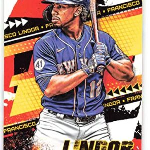 2022 Topps Fire #93 Francisco Lindor NM-MT New York Mets Baseball