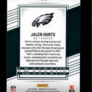 2022 DONRUSS ELITE #9 JALEN HURTS NMMT EAGLES