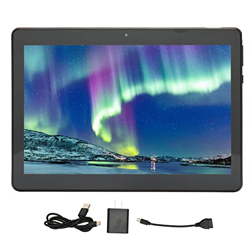 Tablet PC, Octa Core Processor 10. Inch Tablet IPS HD Display 2.4G 5G WiFi 100240V for Office for Home US Plug