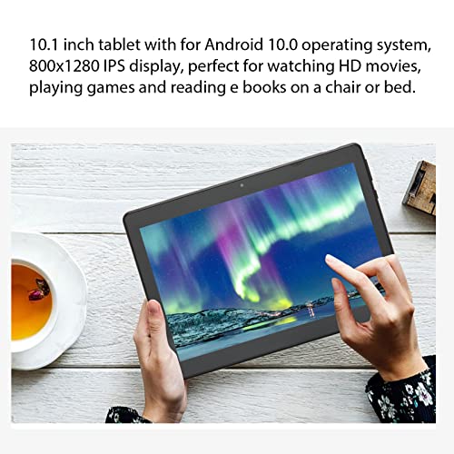 Tablet PC, Octa Core Processor 10. Inch Tablet IPS HD Display 2.4G 5G WiFi 100240V for Office for Home US Plug