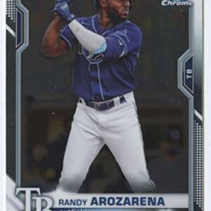 2021 BOWMAN CHROME #66 RANDY AROZARENA RAYS BASEBALL MLB