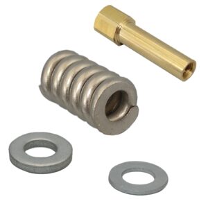 zeiboat dex2420jkit, dex2400jn sleeve nut assembly with spring & metal washers, length of 2 in, filter housing replacement set