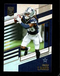 2022 donruss elite #58 ceedee lamb nmmt cowboys