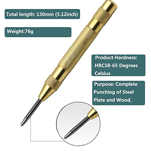 ARUGOU 23-Pack Woodworking Chamfer Drilling Tool Set, 8PCS Wood Plug Cutter, 7PCS Three-Pointed Countersink Drill Bit & L-Wrench, 6PCS 1/4"Hex 5 Flute Countersink Drill Bit (High Speed Steel)