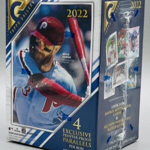 2022 Topps Gallery Baseball 7-Pack Blaster Box 4 Exclusive Printer Proof Parallels Per Box