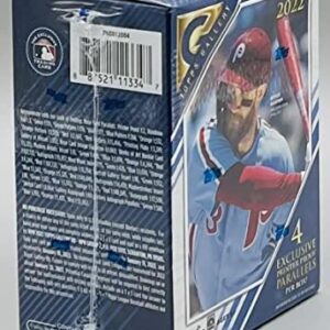 2022 Topps Gallery Baseball 7-Pack Blaster Box 4 Exclusive Printer Proof Parallels Per Box