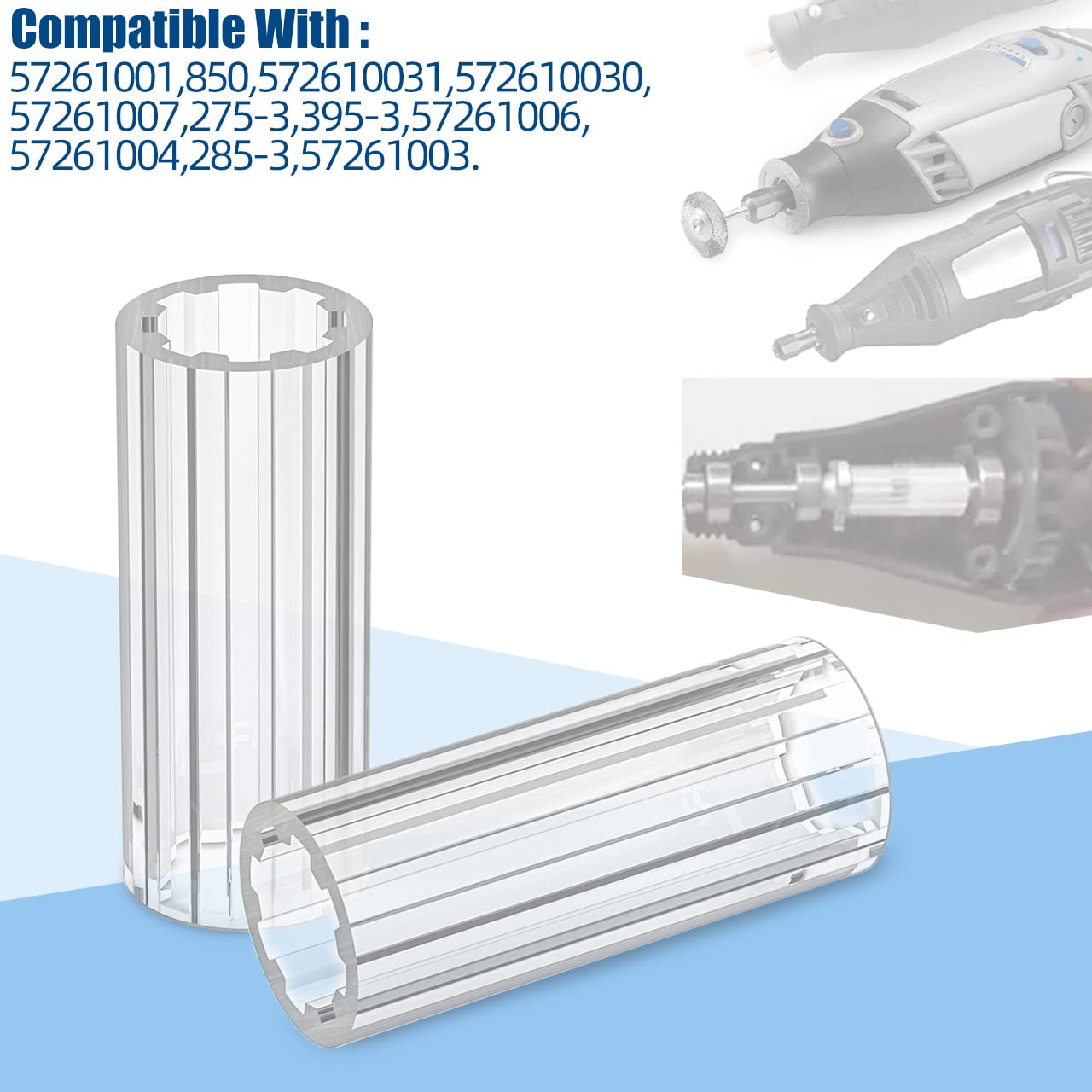 Coupling Replacement for Dremel 395 Multi-Tool # 2615294309-4 PACK