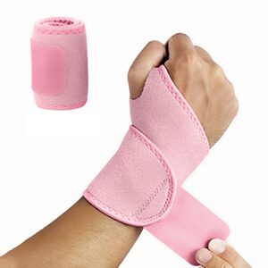 nucamper wrist brace carpal tunnel for men women fit left and right hand,lightweight adjustable wrist support brace for tendinitis,sprains arthritis,pain relief,compression wrist wrap for