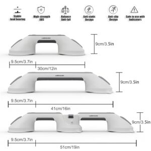 LORESJOY Shower Handle 16 inch Grab Bars for Bathtubs and Showers, Support Handicap Elderly Suction Grab Bars Balance Assist, Bath Handles with Indicators, Grip Non Safety Hand Rail for Injury,Senior