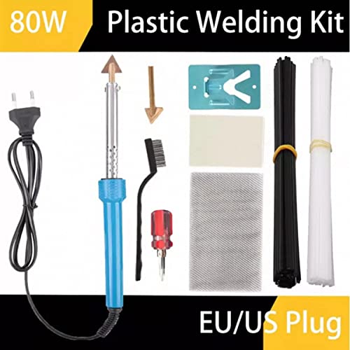 Shapea Plastic Welder Kit 80W Car Welding Repair Kit for Bumper Repair Solder Rework Station Heat Repair Plug