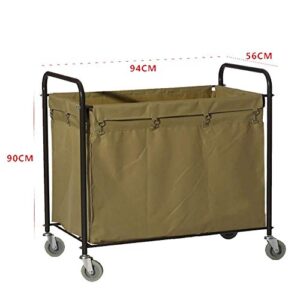 NEOCHY Trolleys,Hospital Trolley, Supplies Rack,Cart Tool Mobile Linen Car for Hotel, Lobby Detachable Storage Cart, Heavy-Duty Room Hygiene Cleaning Car