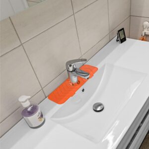 Omilife - Sink Splash Guard, Faucet Splash Guard, Splash Guard for Sink, Kitchen Sink Splash Guard, Silicone Sink Mat (1 PCS)