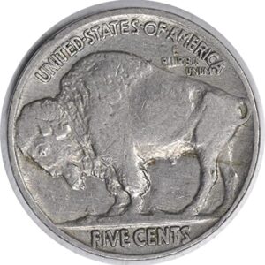 1916 P Buffalo No F Nickel FS-401 Uncertified F