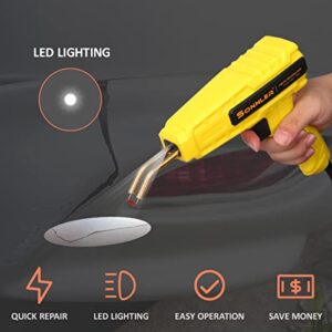 150w portable plastic welding kit, 2 in 1 Handheld Hot Stapler Gun For Car Bumper Repair, Plastic Soldering Machine With 900pcs 4 kinds of Hot Stapler, For Car Bumper Kayak Crack Repairs