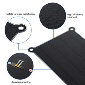 SUNYIMA 1Pcs 6V 7W Mini Solar Panels 270mm x 185mm for Solar Power Mini Solar Cells DIY Electric Toy Materials Photovoltaic Cells Solar DIY System Kits