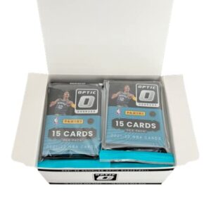 2021-22 Panini Donruss Optic Cello Fat Pack Box (12 Packs/15 Cards)