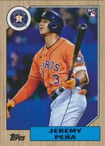 2022 topps archives #280 jeremy pena 1987 topps nm-mt rc rookie houston astros baseball