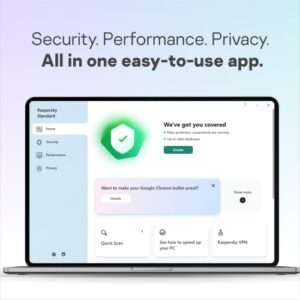 Kaspersky Plus Internet Security 2023 | 3 Devices | 1 Year | Anti-Phishing and Firewall | Unlimited VPN | Password Manager | Online Banking Protection | PC/Mac/Mobile | Online Code