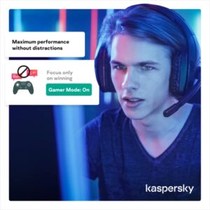 Kaspersky Plus Internet Security 2023 | 3 Devices | 1 Year | Anti-Phishing and Firewall | Unlimited VPN | Password Manager | Online Banking Protection | PC/Mac/Mobile | Online Code