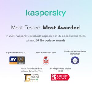 Kaspersky Plus Internet Security 2023 | 1 Device | 1 Year | Anti-Phishing and Firewall | Unlimited VPN | Password Manager | Online Banking Protection | PC/Mac/Mobile | Online Code