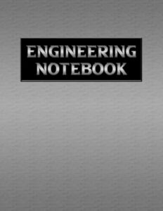 engineering notebook: 120 pages - 8.5"x11" - grid format | graph paper composition notebook to document improvement ideas | organizational tool for compulsive problem solvers