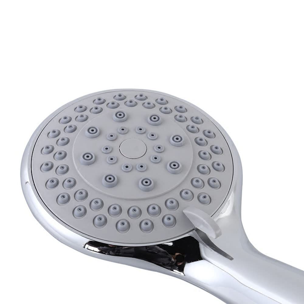 Detachable Handheld Shower Head with Hose - High pressure 5 Functions Showerheads Hand Held Shower Heads,Extra Long 4.7 ft. Stainless Steel Hose and Holder.