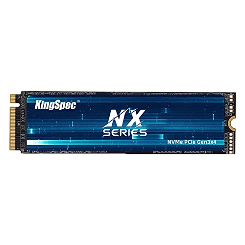 KingSpec 1TB M.2 PCIe SSD 2280, up to 3500MB/s, Internal M2 NVMe Gen 3 Hard Drive with 3D NAND Flash, Compatible with Laptop & PC Desktop