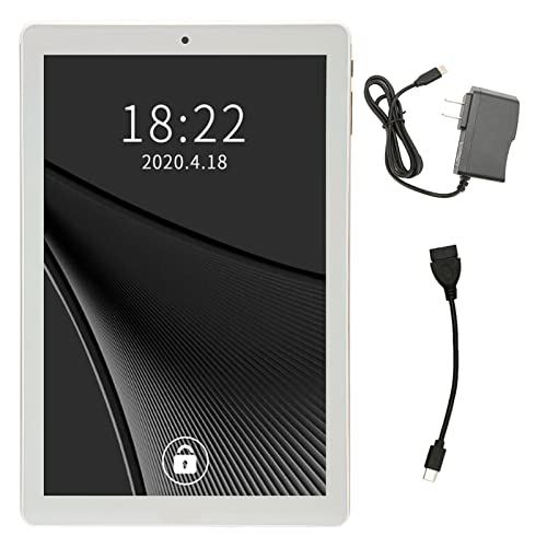 LBEC 8 Core 3GB 64GB CPU Tablet 10 Inch Tablet Dual SIM Dual Standby 100240V Fast Charge for Student Study (US Plug)
