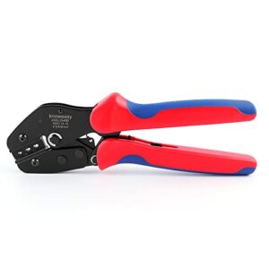 solar crimping tool,knoweasy kns-2546 solar connector crimper used for 2.5/4/6mm² (14-10awg) solar panel pv cables