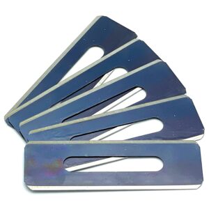 CCA Slotted Round Edge Trimming Knife Blades x 100